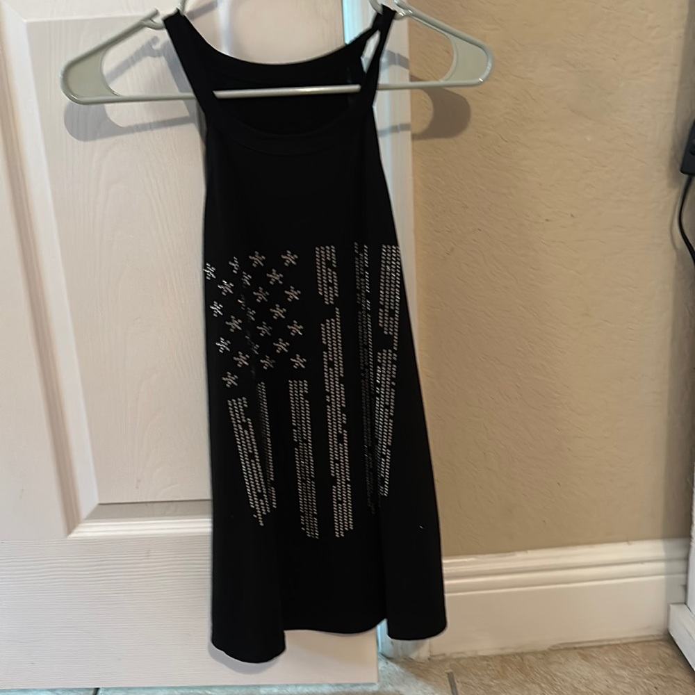 Black tank top- new and never worn with tag